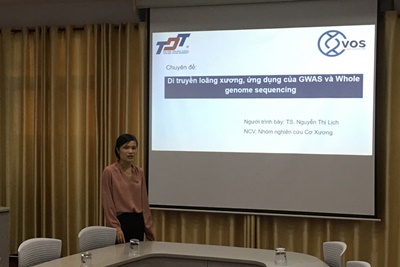 Dr. Nguyen Thi Lich presented at the seminar