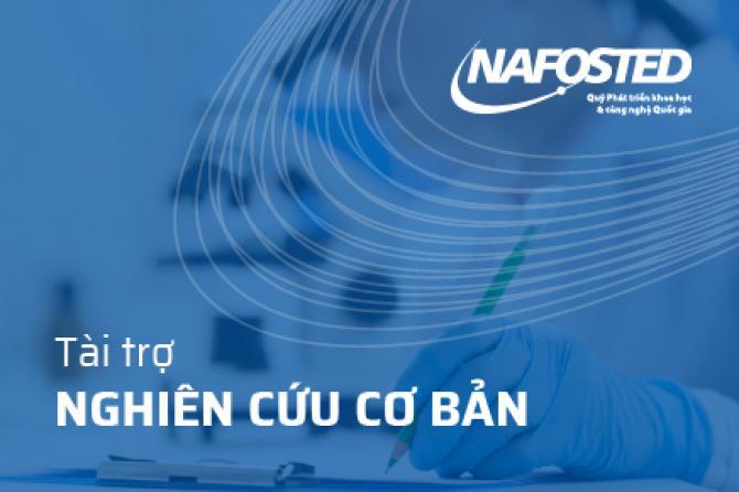 NAFOSTED-funded research project